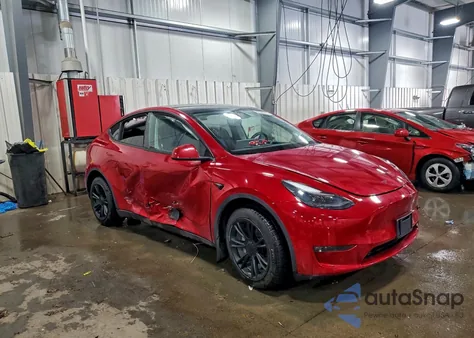 2023 Tesla Model Y from USA, damaged, VIN 7SAYGDEE2PF828074